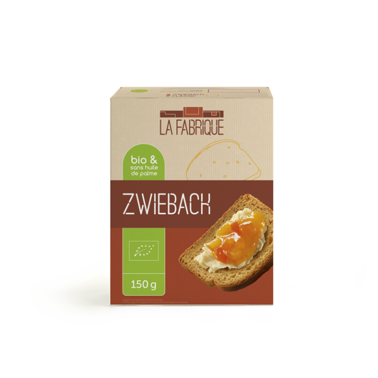Zwieback au beurre bio - La Fabrique Cornu