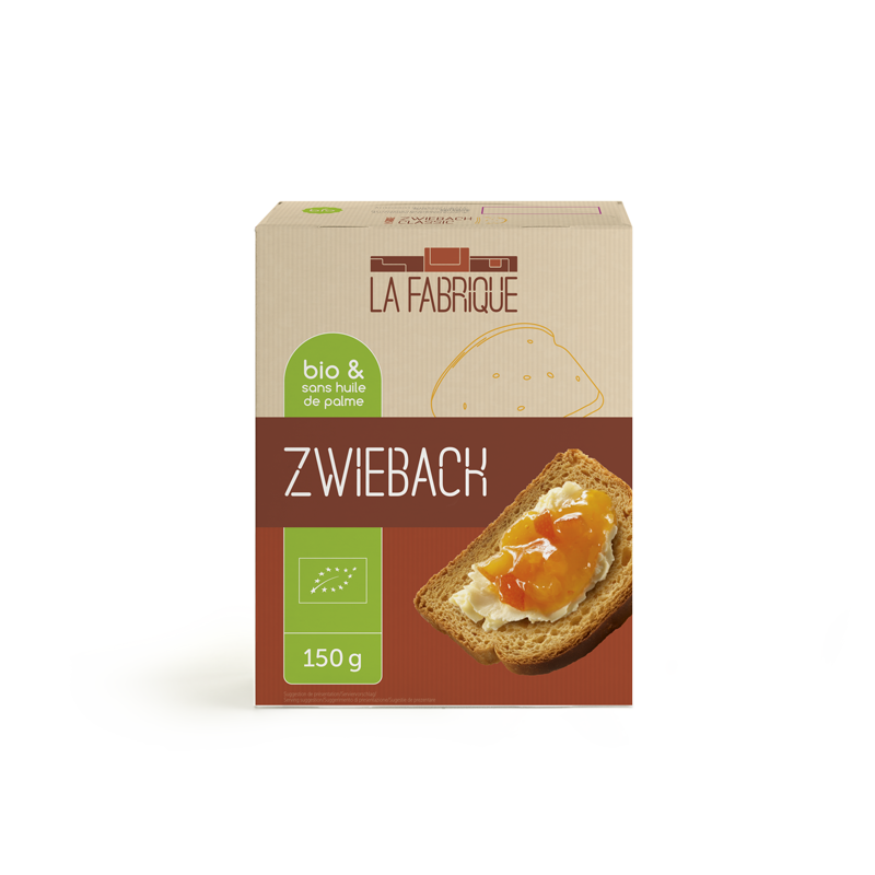 Zwieback au beurre bio - La Fabrique Cornu