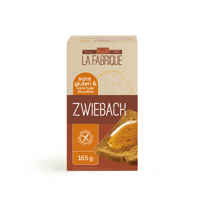 Zwieback sans gluten - La Fabrique Cornu
